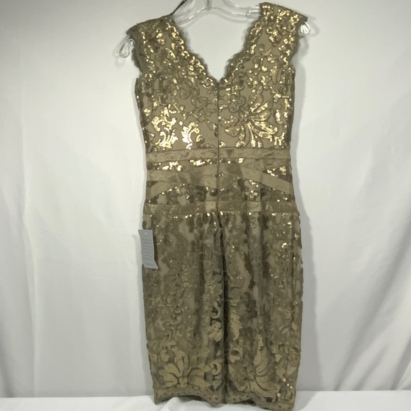 NWT - Tadashi Shoji Sequin Dress - Size 2 - Picture 4 of 15